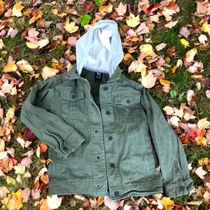 Shaun white green jean jacket!